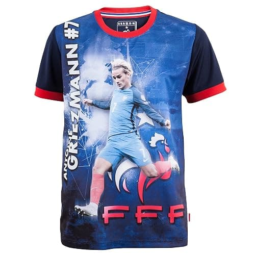 Equipe de FRANCE de football Maillot FFF - Antoine Griezmann - Collection Officielle Taille Enfant
